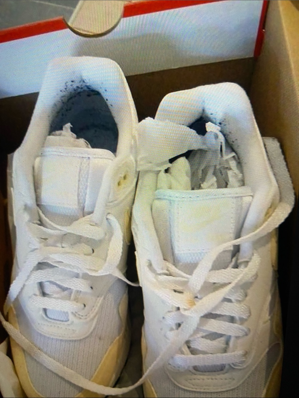 Nike Kids White Low-Top Sneakers